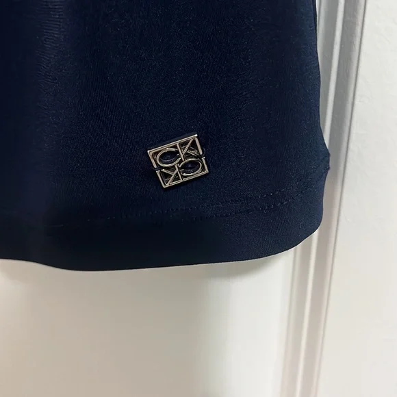 CK Navy Blouse - Picture 3 of 5